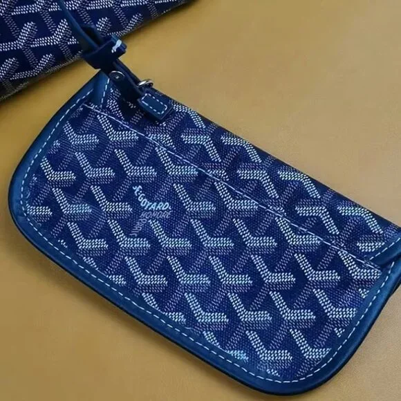 Goyard Blue and Black Tote Bag - Picture 6 of 6